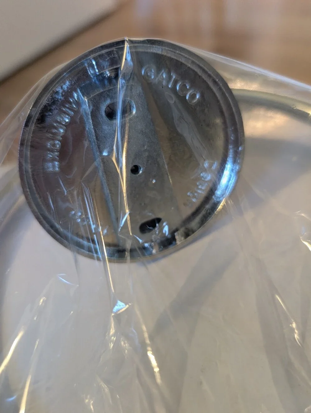 Gatco Chrome and Porcelain Towel Ring NWT
